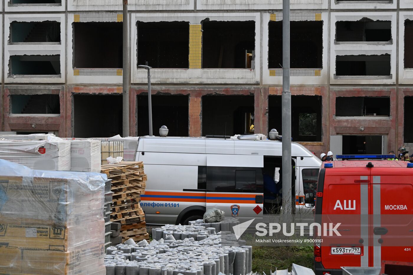 Russia School Collapse