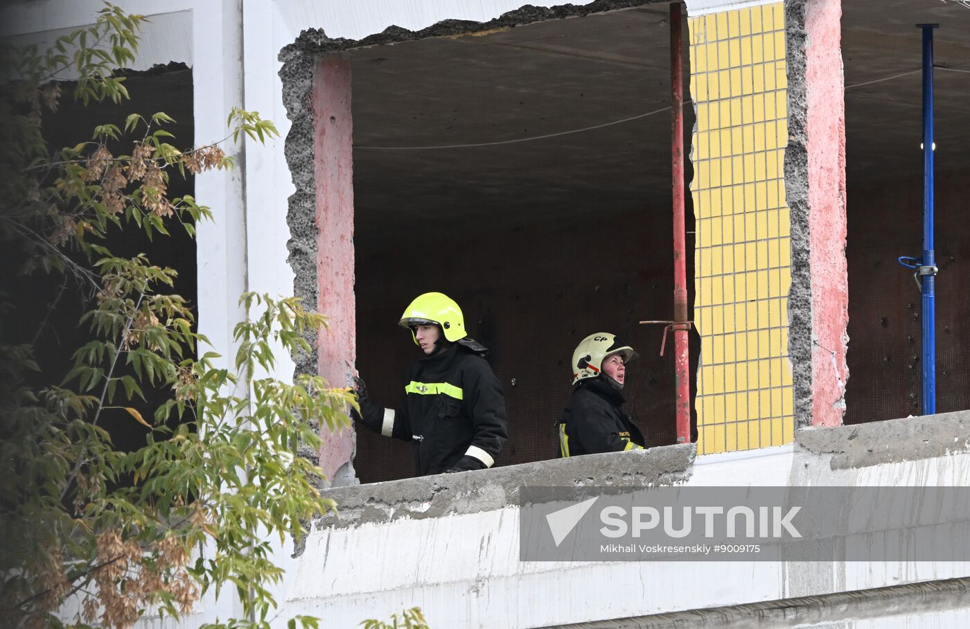 Russia School Collapse