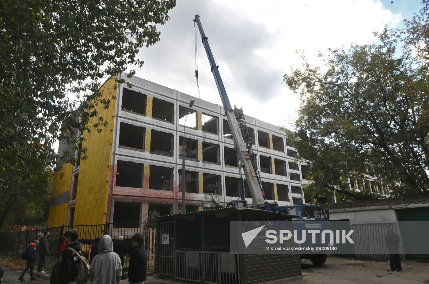 Russia School Collapse