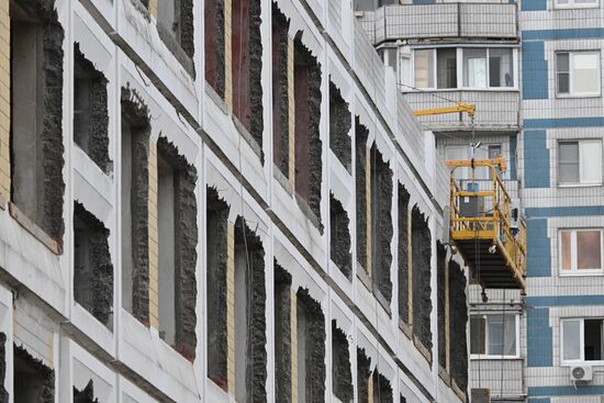 Russia School Collapse