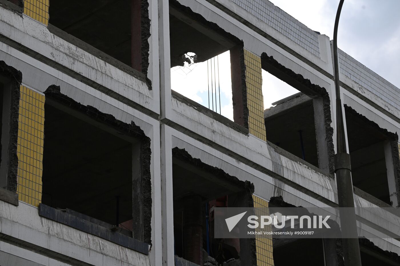 Russia School Collapse