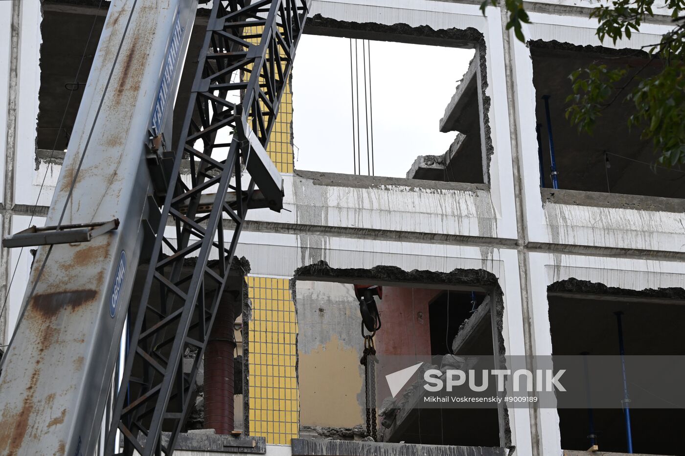 Russia School Collapse