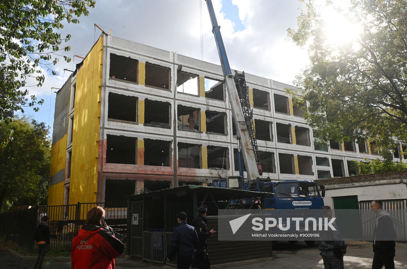 Russia School Collapse