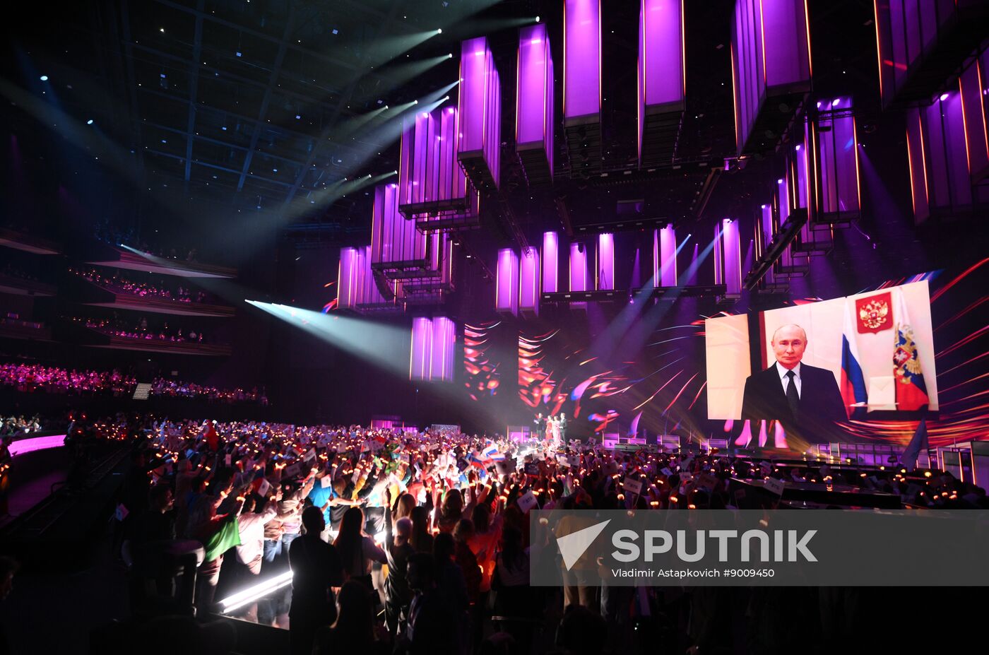 Russia Putin Intervision Song Contest