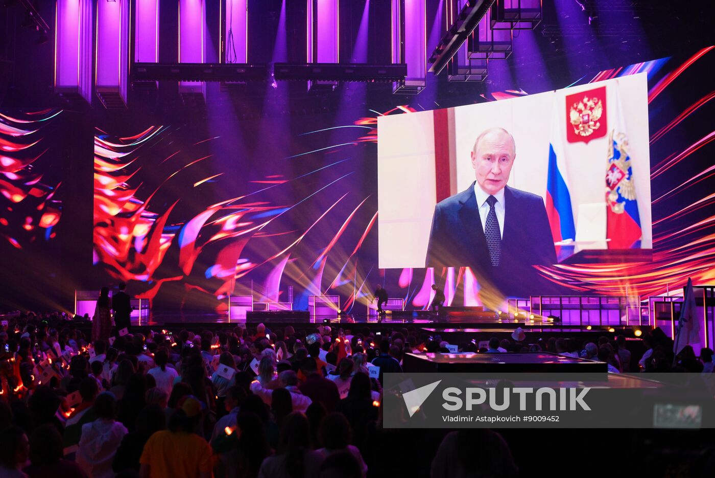 Russia Putin Intervision Song Contest