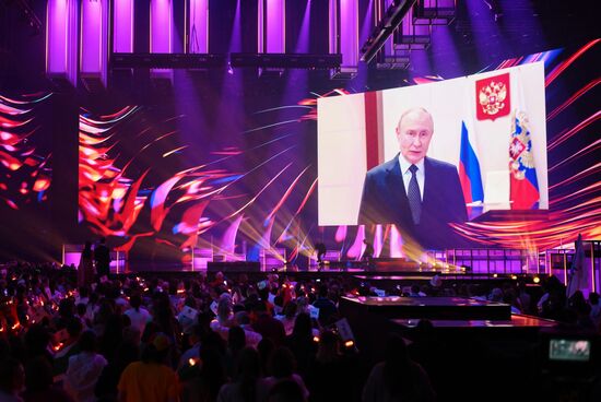 Russia Putin Intervision Song Contest