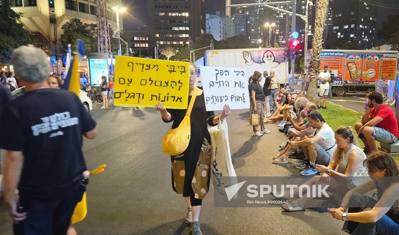 Israel Palestine Tensions Protest