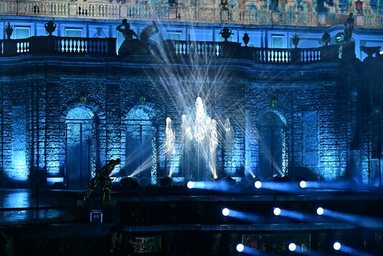 Russia Autumn Fountain Festival