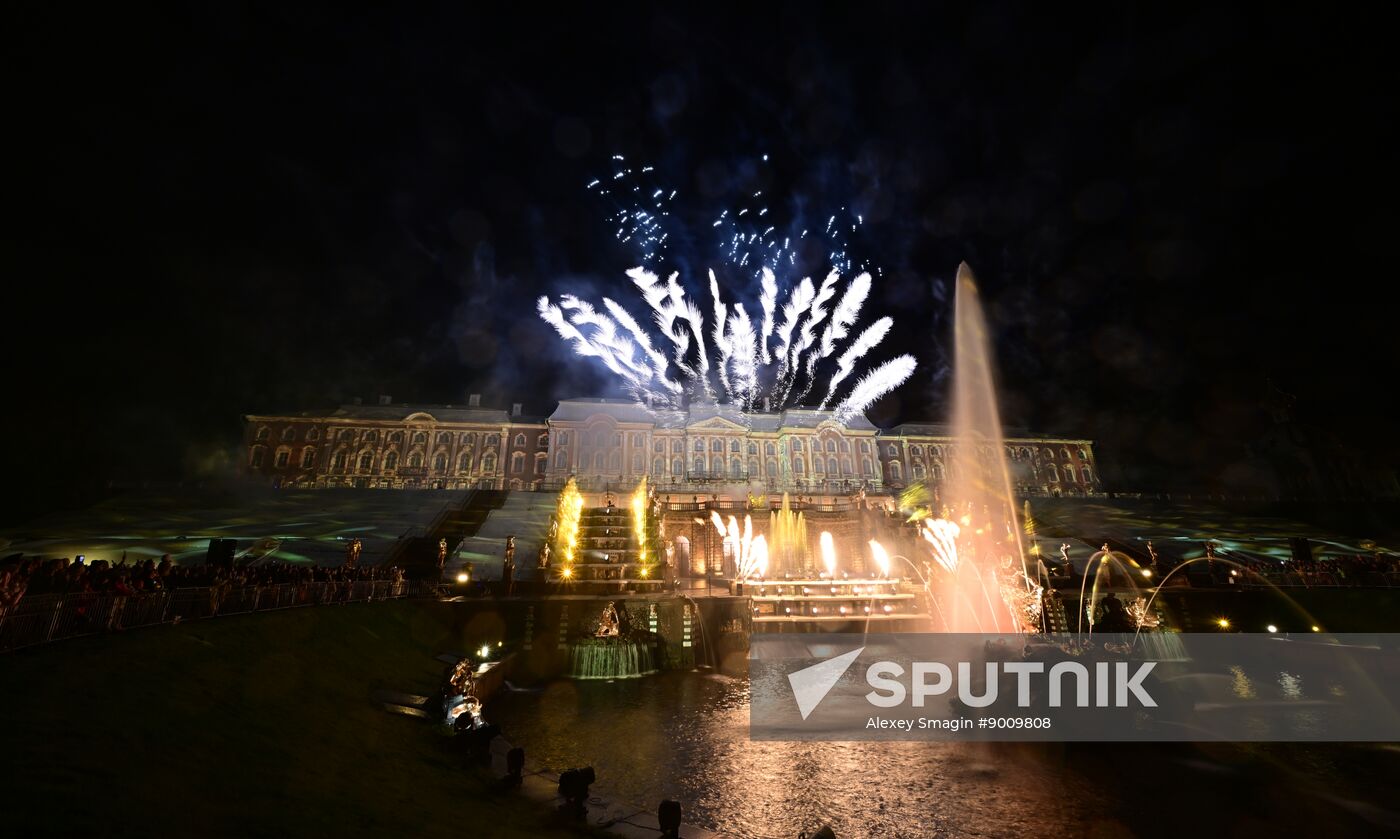 Russia Autumn Fountain Festival