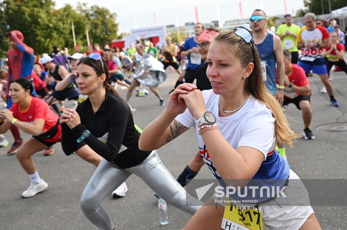 Russia Moscow Marathon