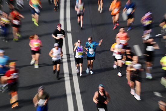 Russia Moscow Marathon