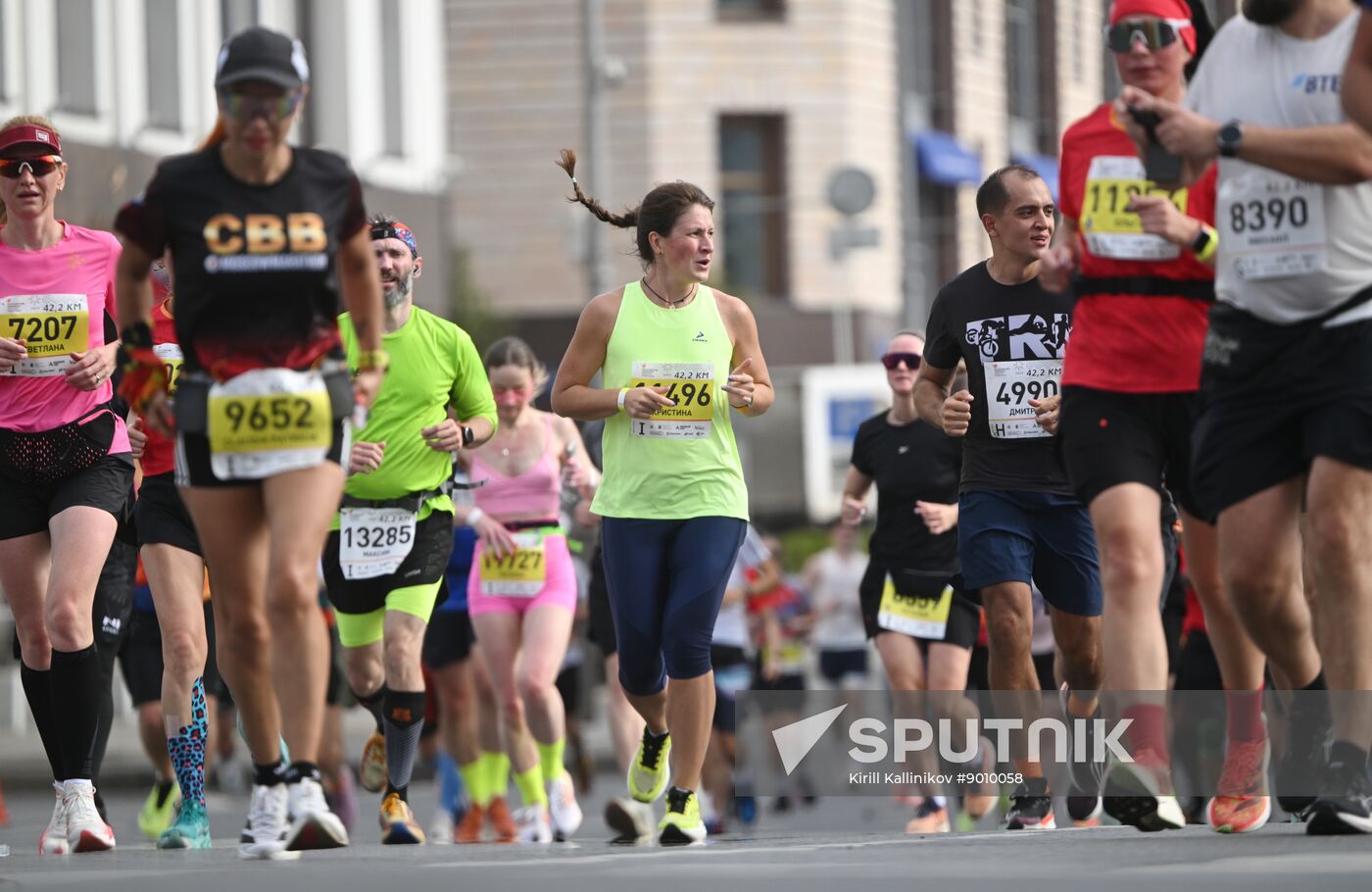 Russia Moscow Marathon