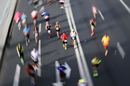 Russia Moscow Marathon
