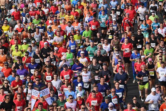 Russia Moscow Marathon