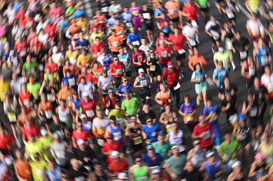 Russia Moscow Marathon