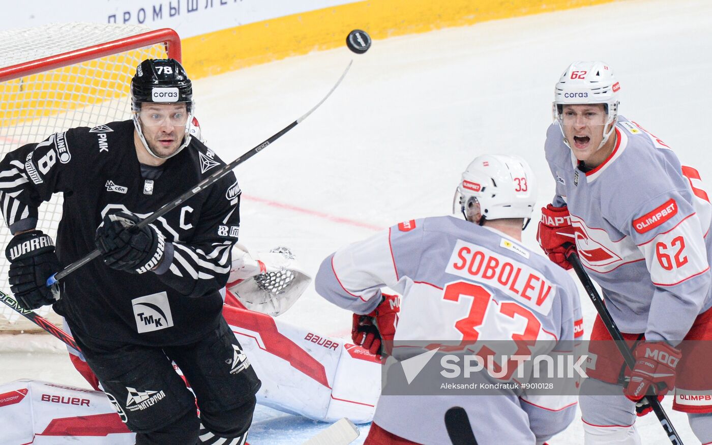 Russia Ice Hockey Kontinental League Traktor - Spartak