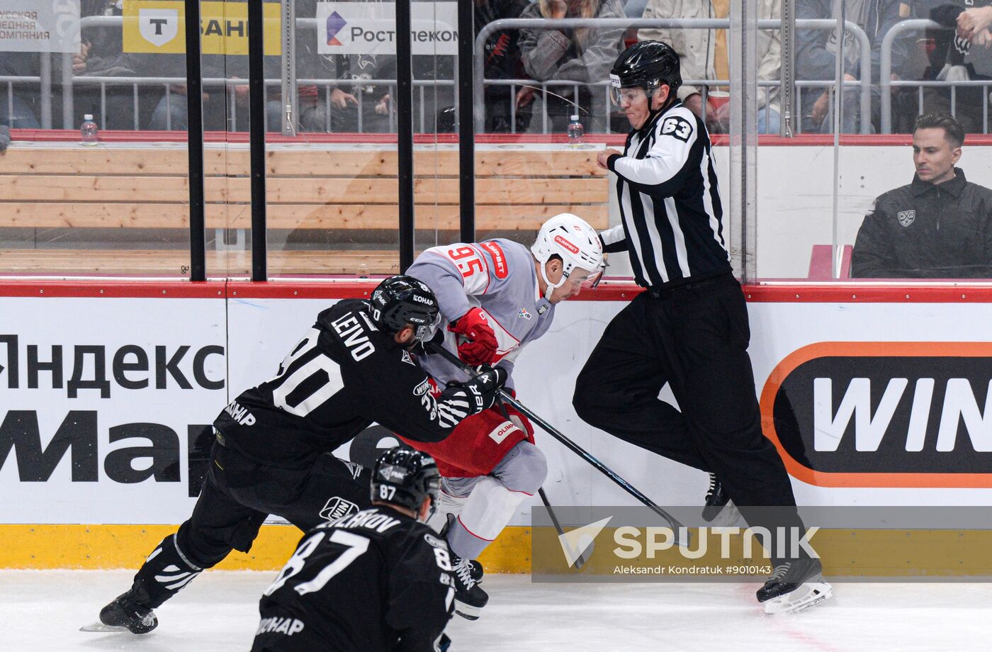 Russia Ice Hockey Kontinental League Traktor - Spartak
