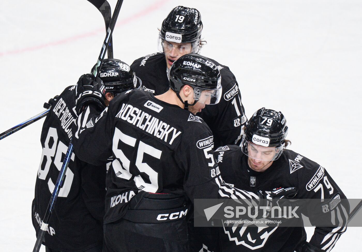 Russia Ice Hockey Kontinental League Traktor - Spartak