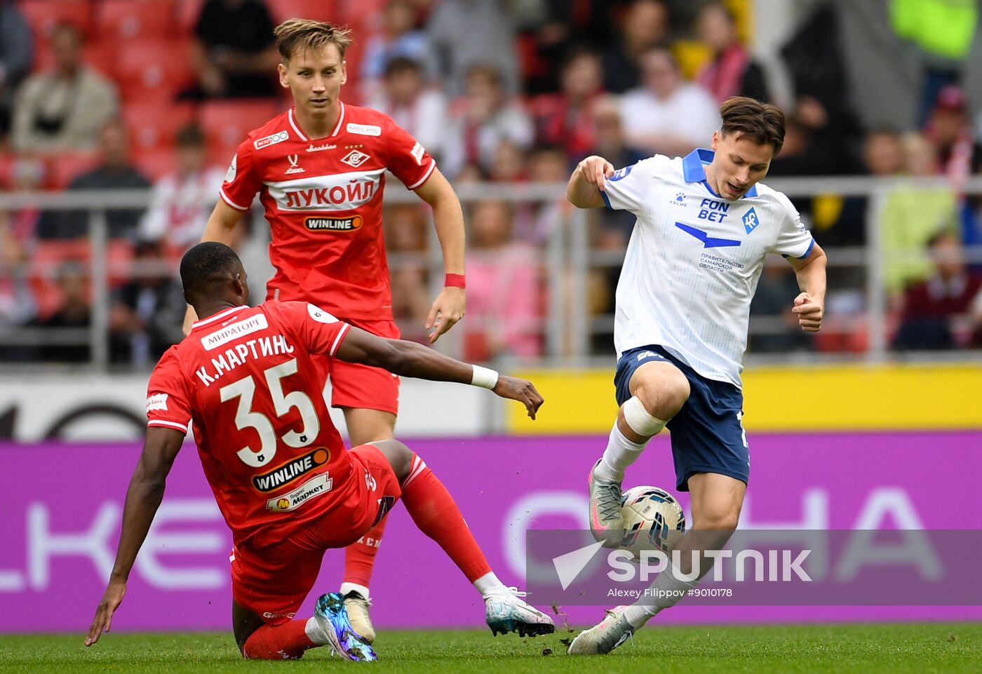 Russia Soccer Premier-League Spartak - Krylia Sovetov
