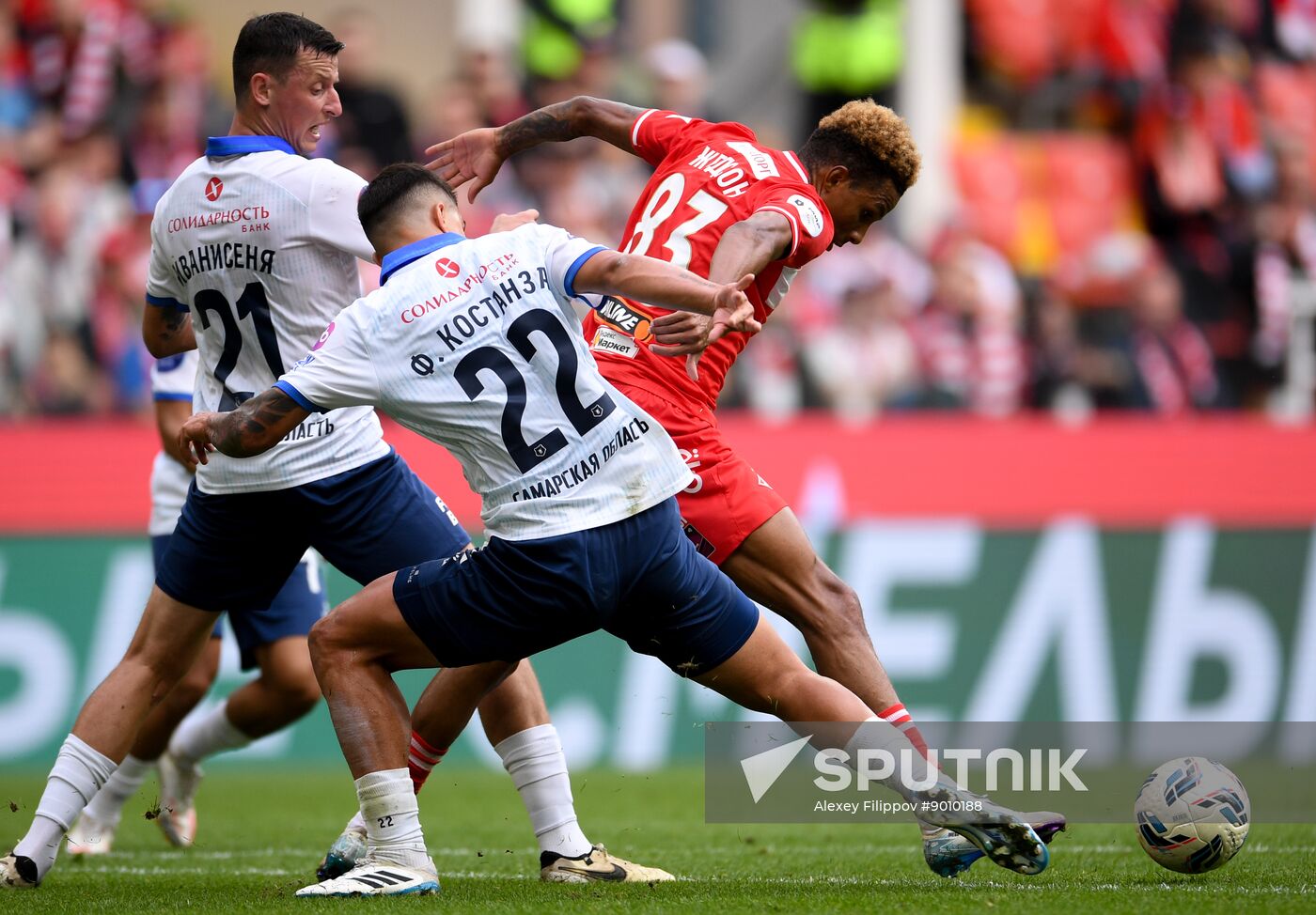 Russia Soccer Premier-League Spartak - Krylia Sovetov