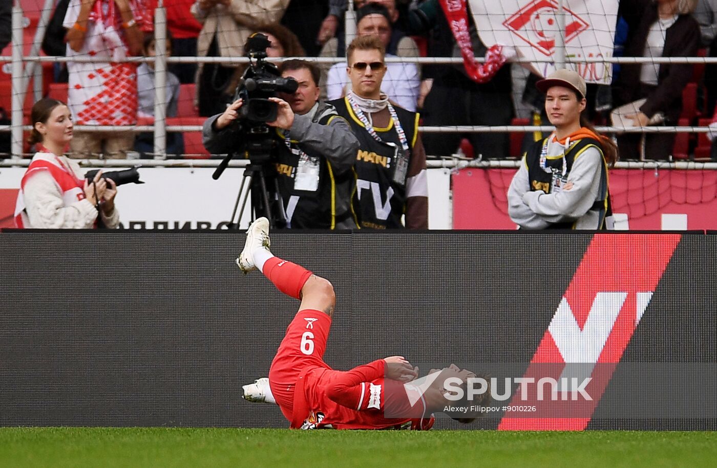 Russia Soccer Premier-League Spartak - Krylia Sovetov