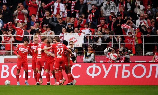 Russia Soccer Premier-League Spartak - Krylia Sovetov