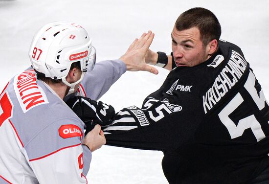 Russia Ice Hockey Kontinental League Traktor - Spartak