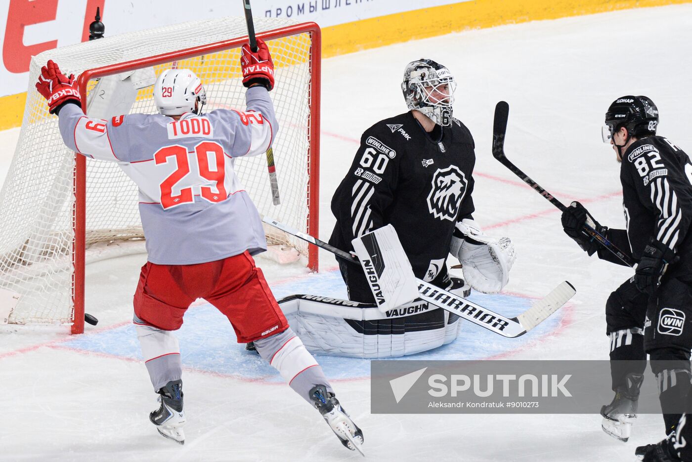 Russia Ice Hockey Kontinental League Traktor - Spartak