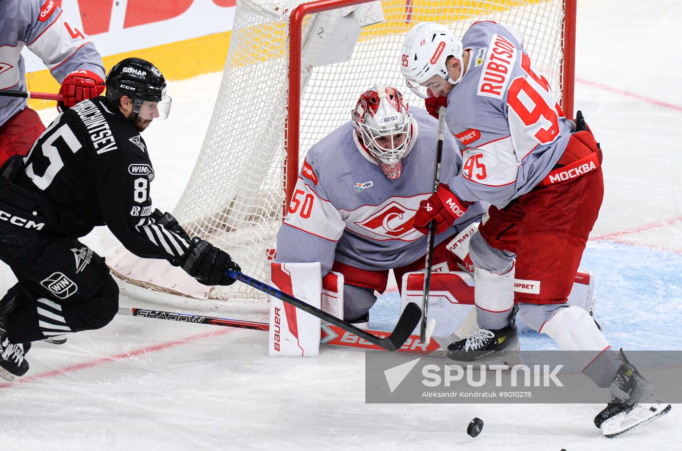 Russia Ice Hockey Kontinental League Traktor - Spartak