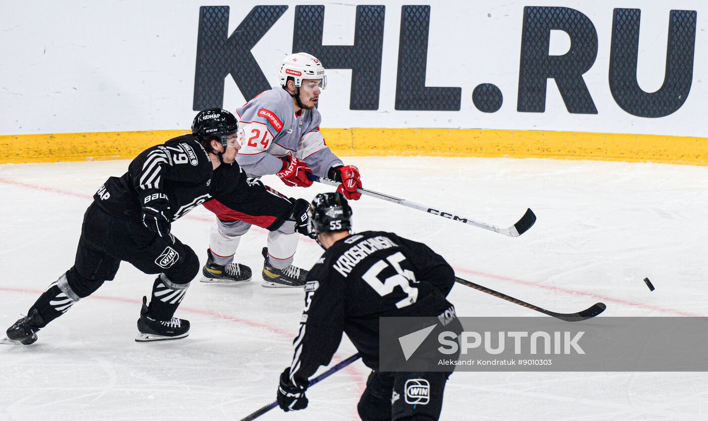 Russia Ice Hockey Kontinental League Traktor - Spartak