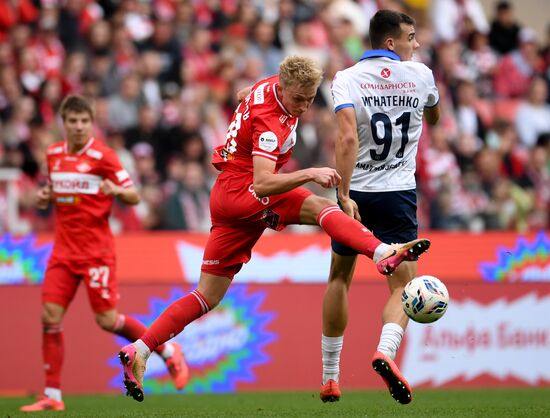 Russia Soccer Premier-League Spartak - Krylia Sovetov
