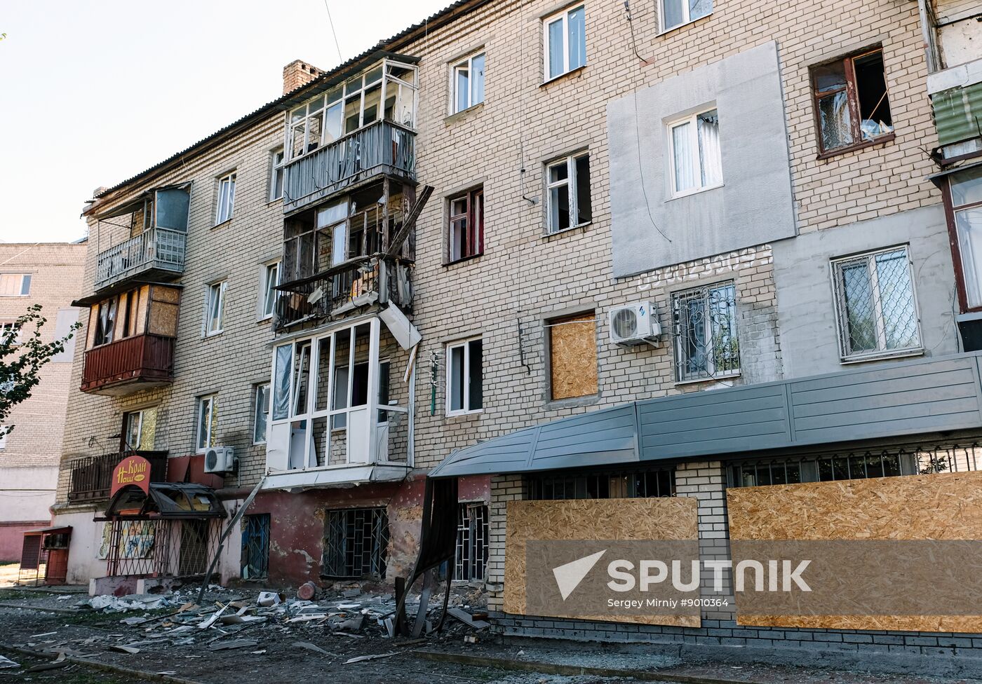 Russia Ukraine Military Operation Shelling