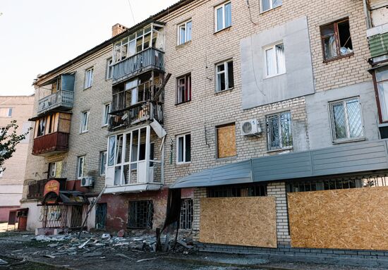 Russia Ukraine Military Operation Shelling