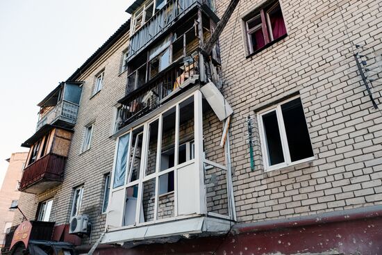 Russia Ukraine Military Operation Shelling