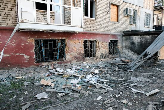 Russia Ukraine Military Operation Shelling