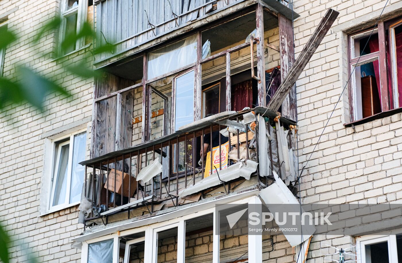 Russia Ukraine Military Operation Shelling