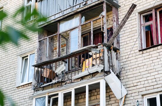 Russia Ukraine Military Operation Shelling