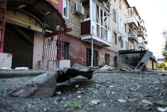 Russia Ukraine Military Operation Shelling