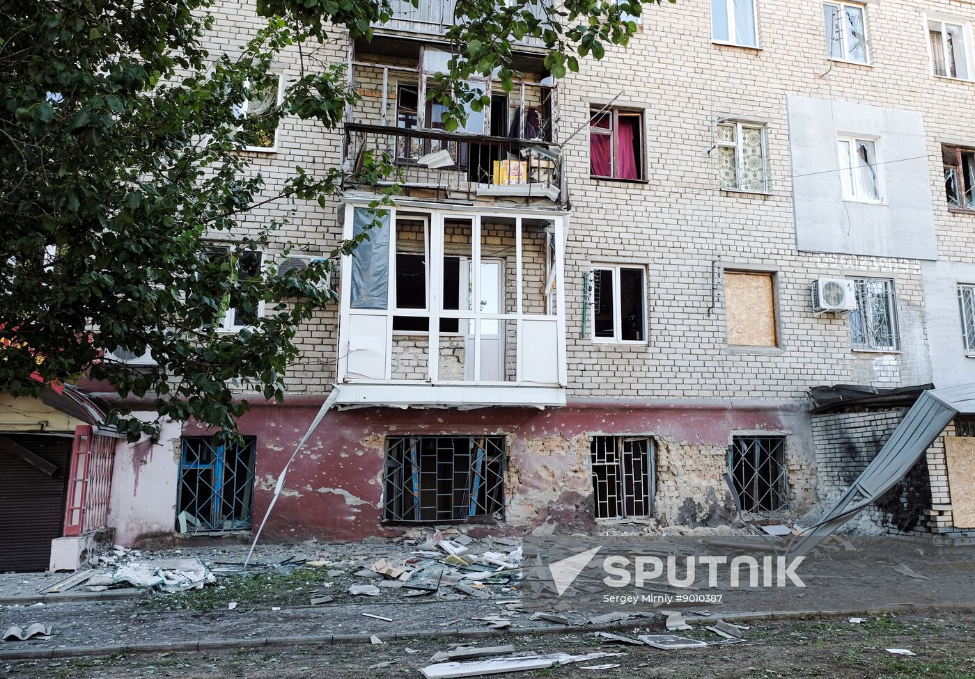 Russia Ukraine Military Operation Shelling