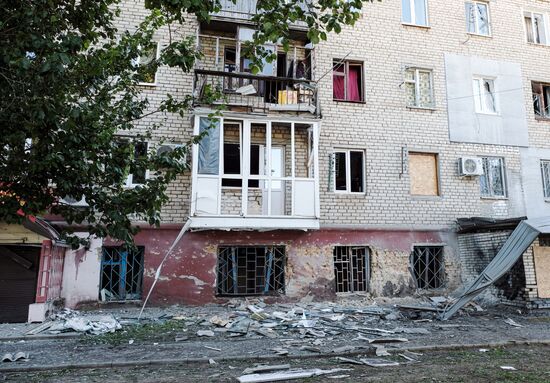 Russia Ukraine Military Operation Shelling