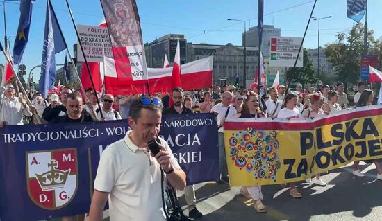 Poland Ukraine Protest