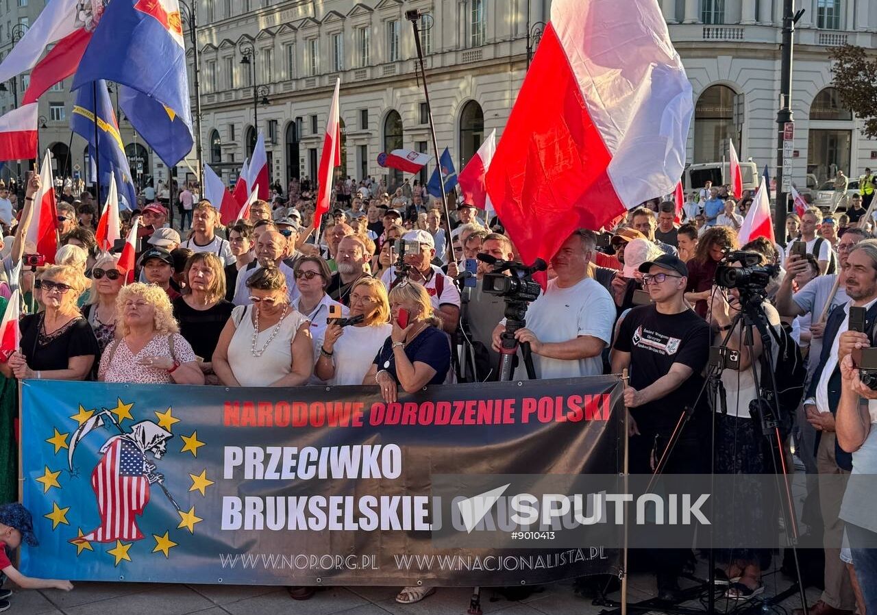 Poland Ukraine Protest