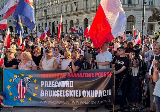 Poland Ukraine Protest