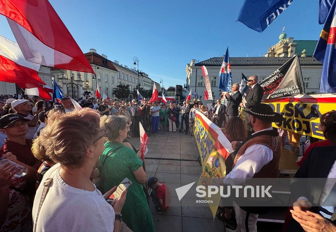 Poland Ukraine Protest