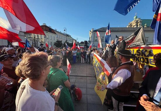 Poland Ukraine Protest