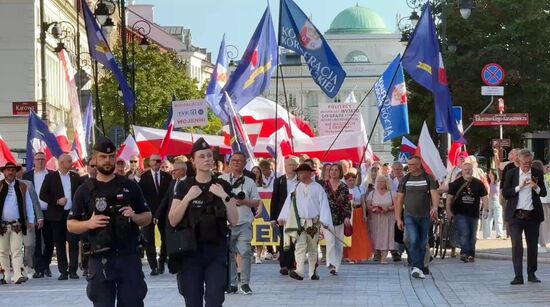 Poland Ukraine Protest
