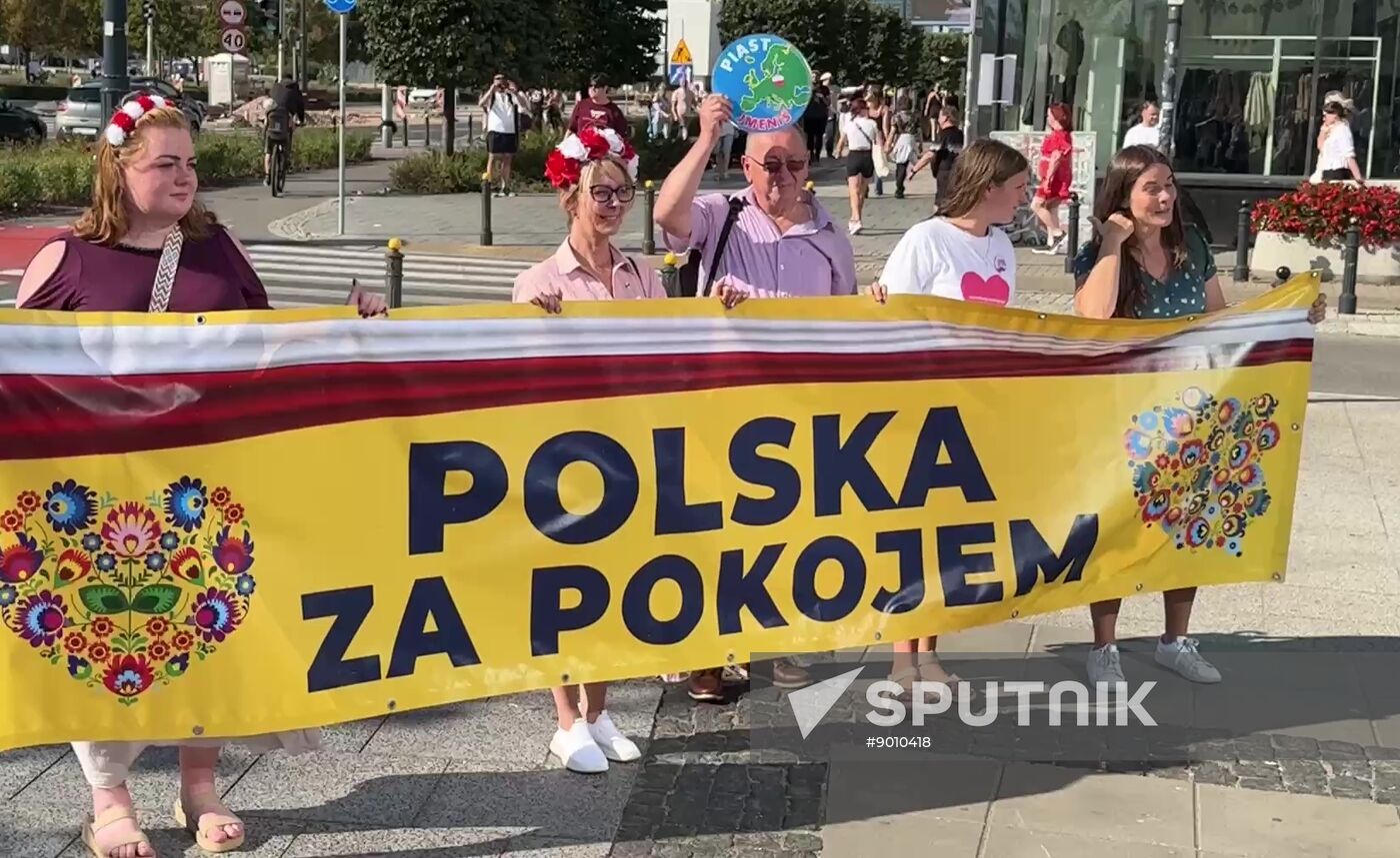 Poland Ukraine Protest