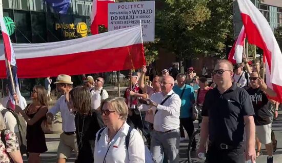 Poland Ukraine Protest
