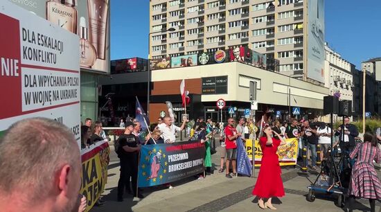 Poland Ukraine Protest