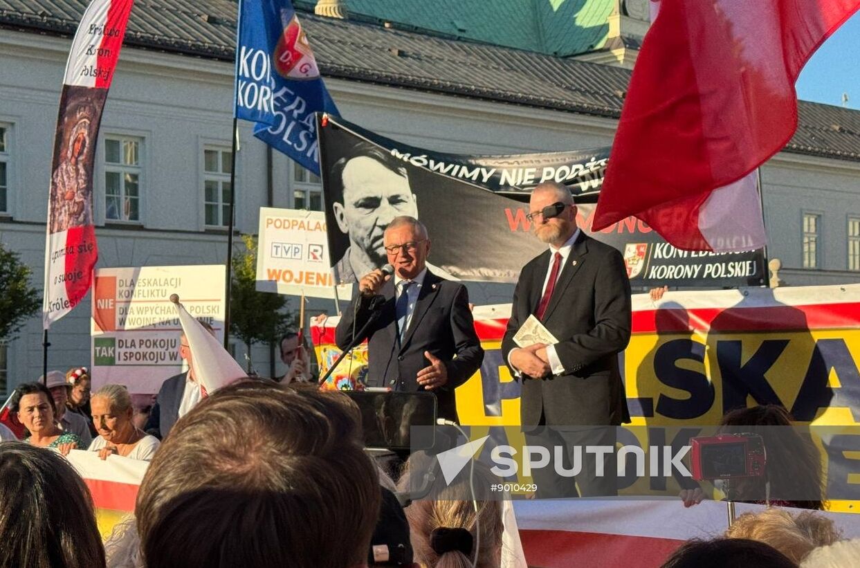 Poland Ukraine Protest
